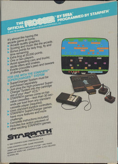 Frogger, The Official - Atari 2600