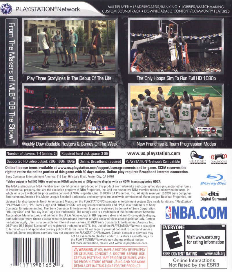 NBA 09: The Inside - PS3