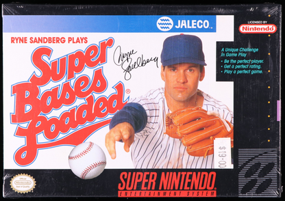 Super Bases Loaded SNES 9.6 A - NEBRASKA COLLECTION