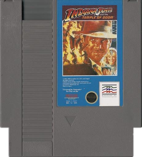 Indiana Jones and the Temple of Doom (Mindscape) - NES