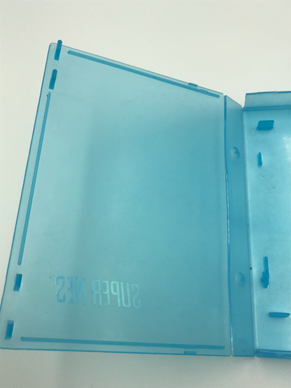 Cartridge Case | Official Clear Blue - SNES
