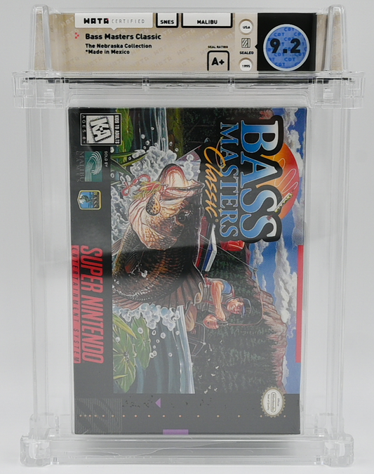 Bass Masters Classic SNES 9.2 A+ - NEBRASKA COLLECTION