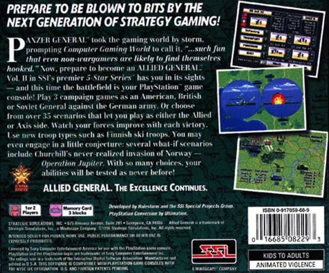 Allied General - PS1