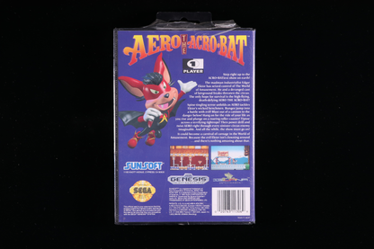 Aero the Acro-Bat SEGA GENESIS 9.6 A+ - NEBRASKA COLLECTION