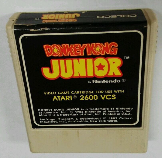 Donkey Kong Jr. (White Cartridge) - Colecovision