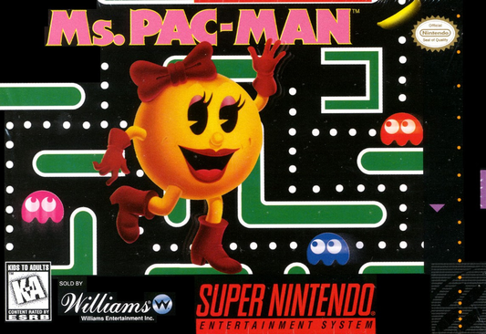 Ms. Pac-Man - SNES