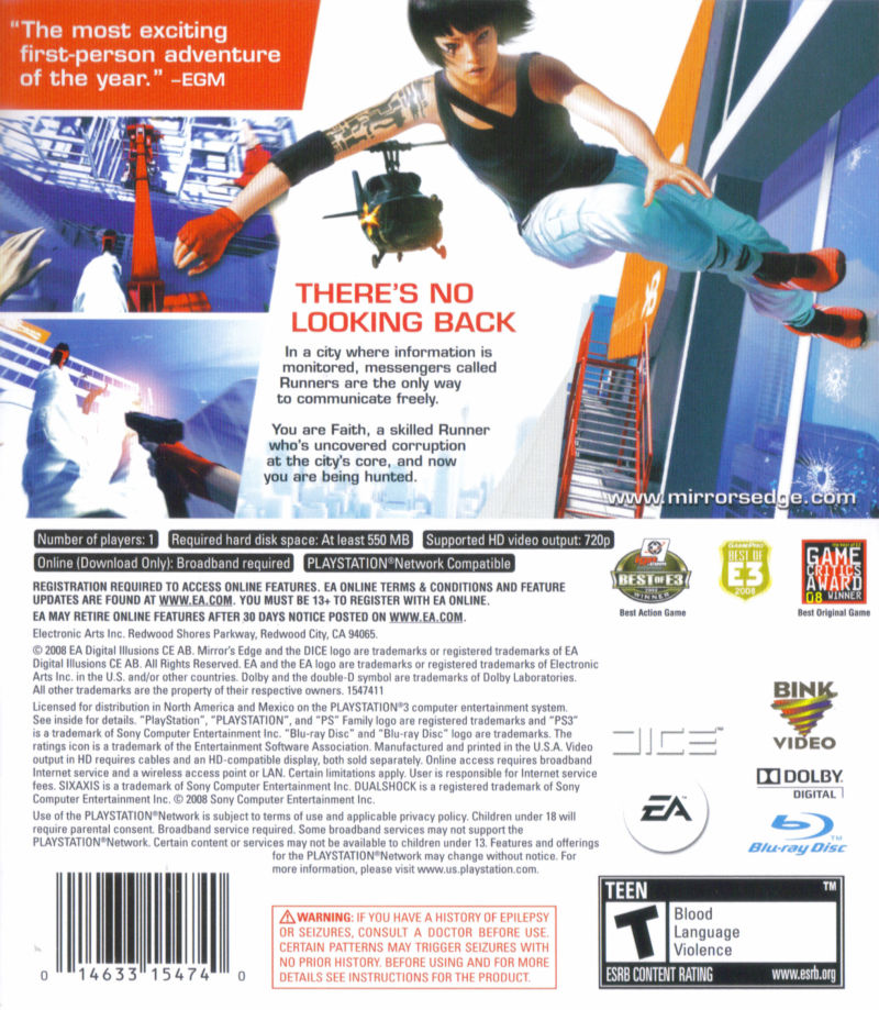 Mirror's Edge - PS3