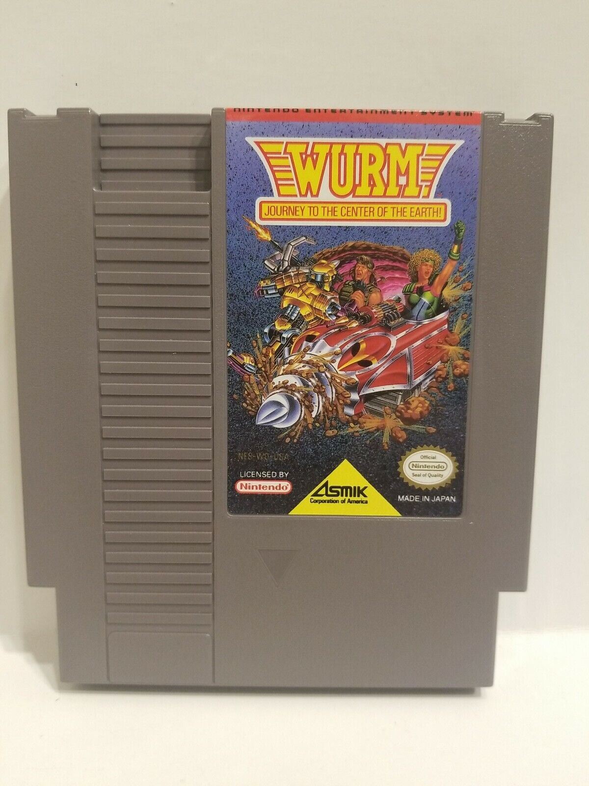 Wurm Journey to the Center of the Earth - NES
