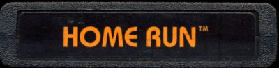 Home Run (Picture Label) - Atari 2600