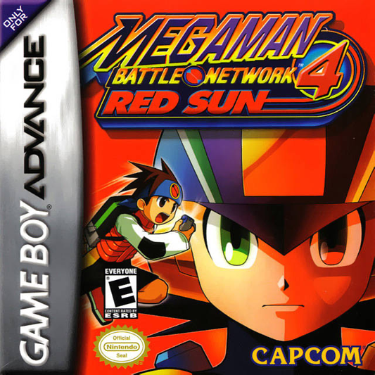 Mega Man Battle Network 4: Red Sun - GBA