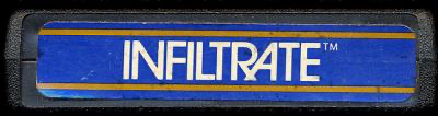 Infiltrate (Blue Label) - Atari 2600