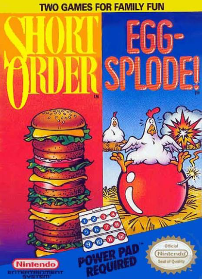 Short Order / Eggsplode! - NES