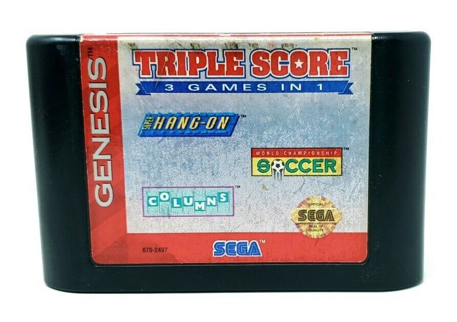 Triple Score: 3 Games in 1 - Genesis