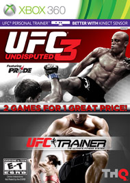 UFC 3: Undisputed + UFC Trainer: The Ultimate Fitness System Double Pack - Xbox 360
