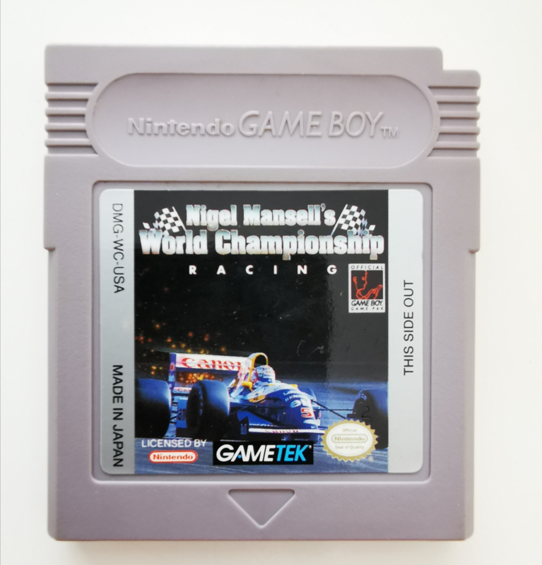 Nigel Mansell's World Championship Racing - Game Boy