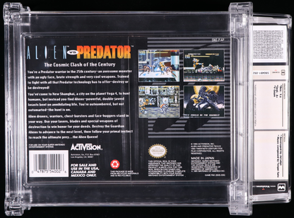 Alien vs Predator SNES 9.6 A+ - NEBRASKA COLLECTION