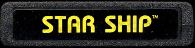Star Ship (Yellow Text Label) - Atari 2600