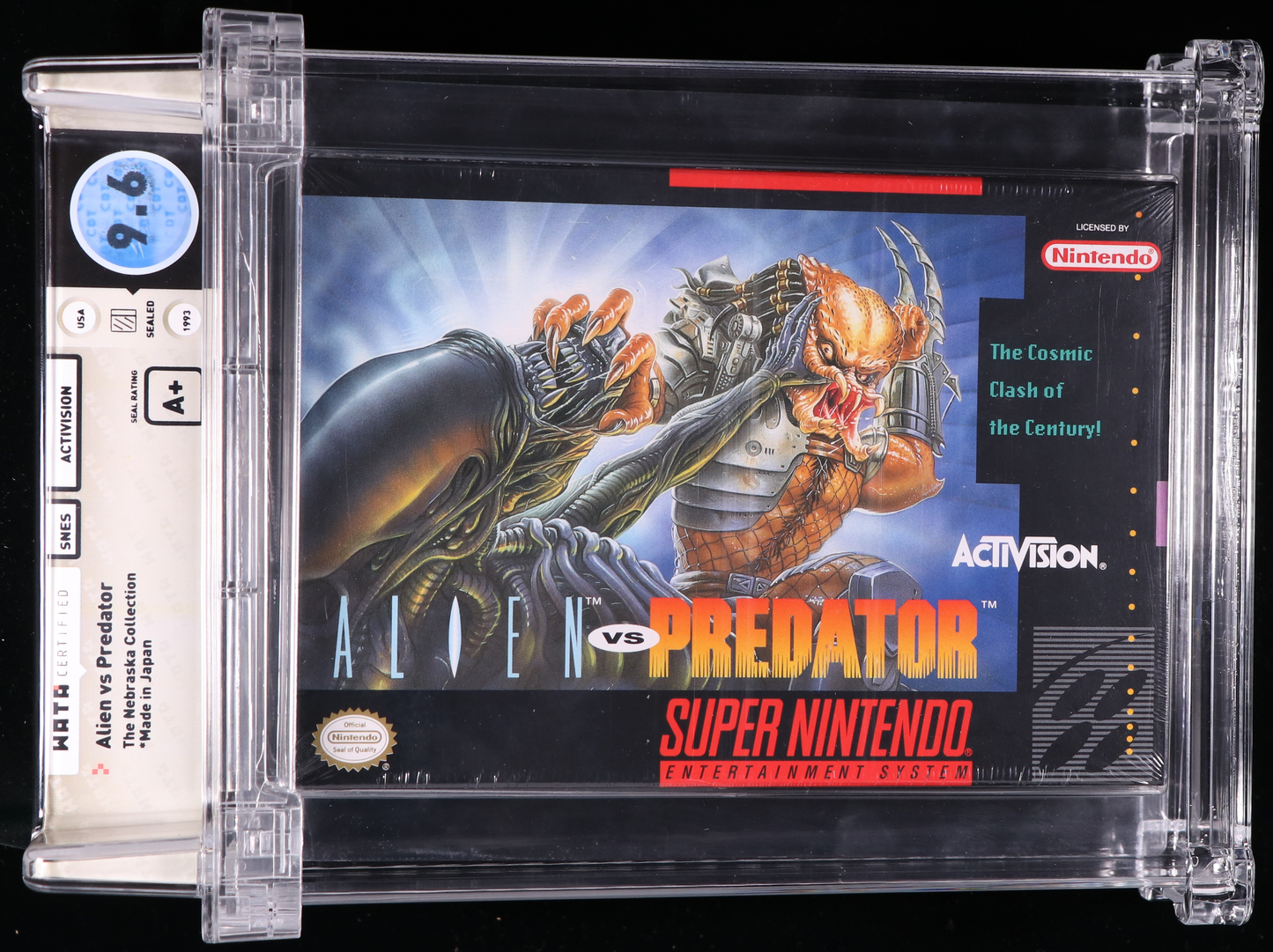 Alien vs Predator SNES 9.6 A+ - NEBRASKA COLLECTION