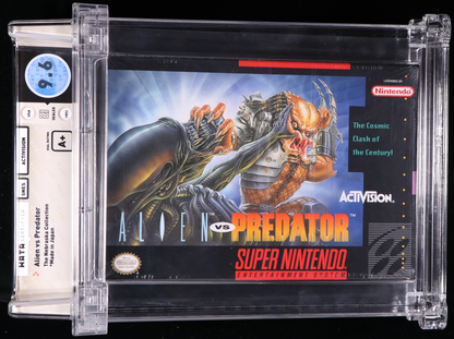 Alien vs Predator SNES 9.6 A+ - NEBRASKA COLLECTION