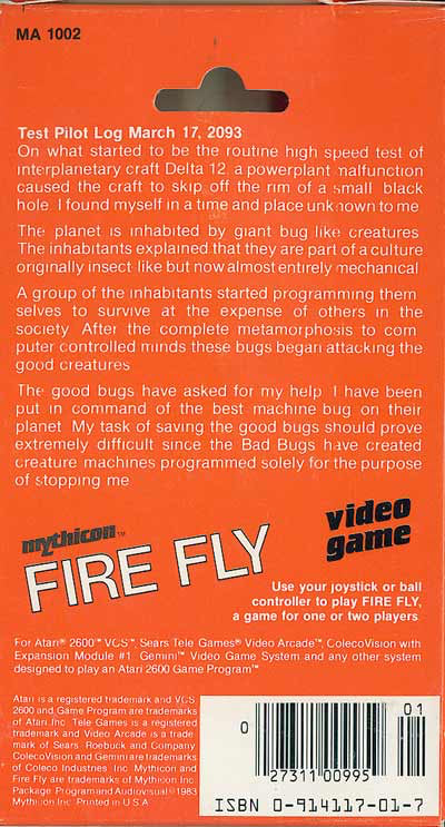 Fire Fly - Atari 2600