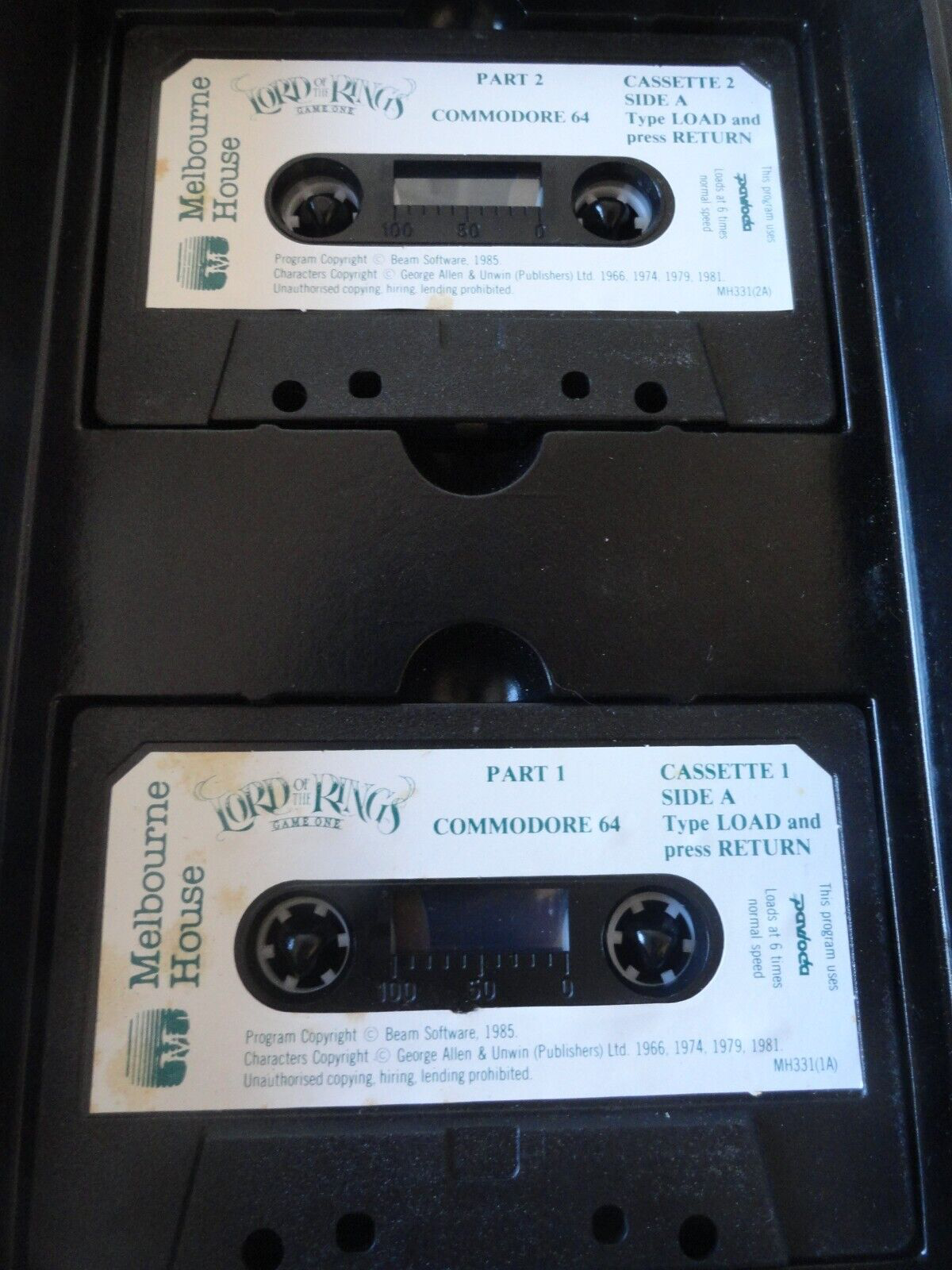 Lord of the Rings - Commodore 64