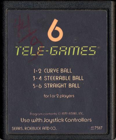 Bowling (Tele-Games) - Atari 2600