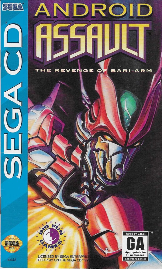 Android Assault: The Revenge of Bari-Arm - Sega CD