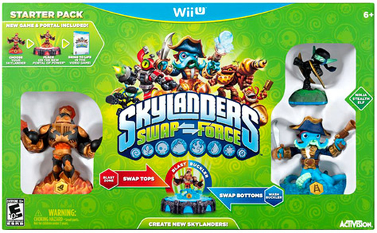 Skylanders SWAP Force Starter Pack - Wii U