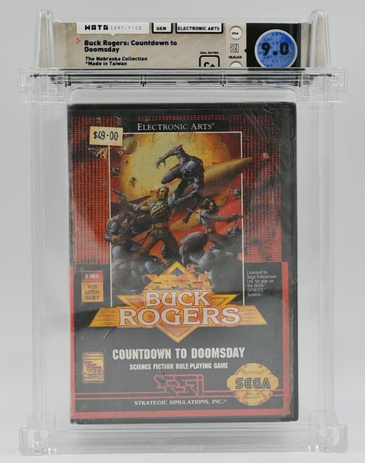 Buck Rogers: Countdown to Doomsday SEGA GENESIS 9.0 C+ - NEBRASKA COLLECTION