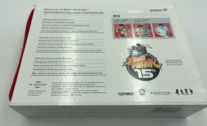 Controller PS2 Wired Fight pad Street Fighter 15th Anniversary Edition Ryu - PS2