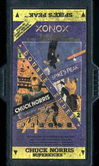 Chuck Norris Superkicks / Spike's Peak - Atari 2600