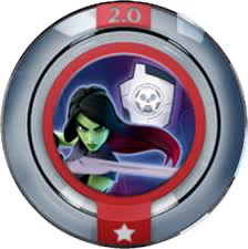 Round Power Disc | Space Armor - Disney Infinity 2.0