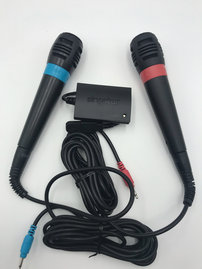 Microphone Set Sony SingStar Black/Red/Blue - PS3