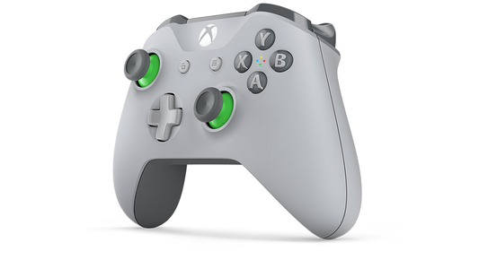 Wireless Official Controller | Grey/Green Model 1708 - Xbox One