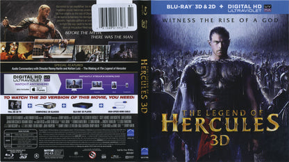 Legend Of Hercules - Blu-ray/3D Action/Adventure 2014 PG-13