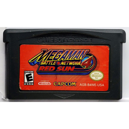 Mega Man Battle Network 4: Red Sun - GBA