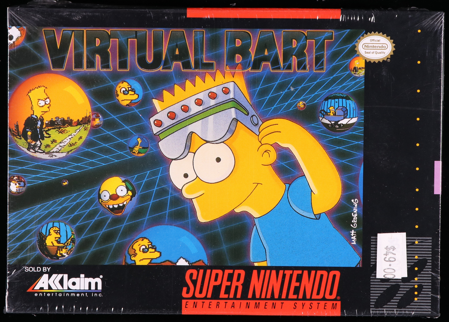 Virtual Bart SNES 8.5 A+ - NEBRASKA COLLECTION