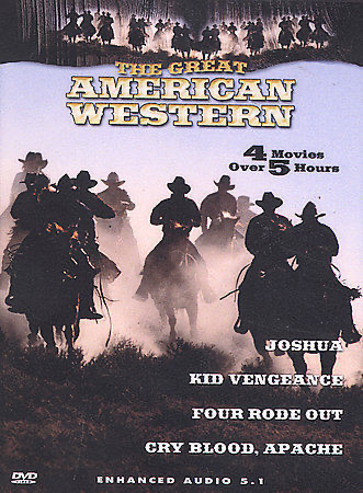 Great American Western, Vol. 19: Joshua / Kid Vengeance / Four Rode Out / Cry Blood, Apache - DVD