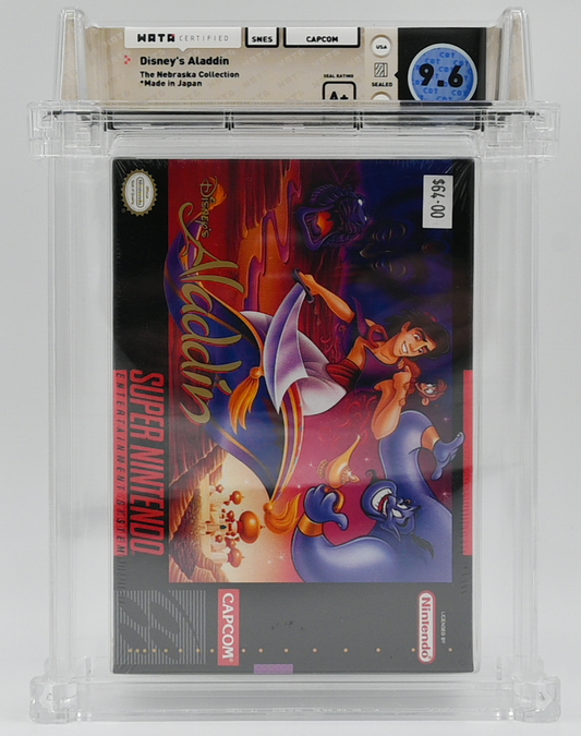 Disney's Aladdin SNES 9.6 A+ - NEBRASKA COLLECTION