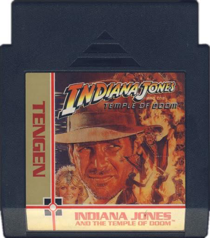 Indiana Jones and the Temple of Doom (Tengen) - NES