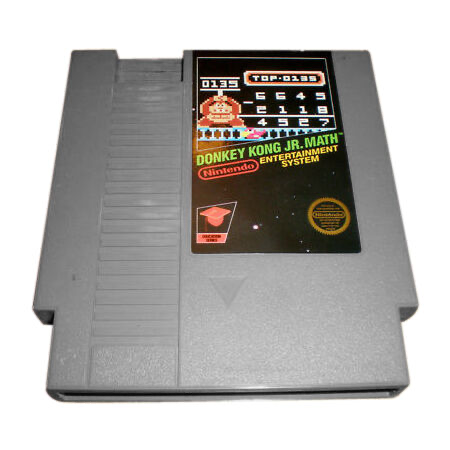 Donkey Kong Jr. Math (3-Screw) - NES