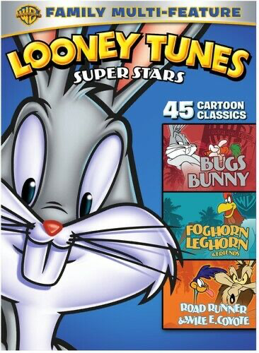 Looney Tunes Super Stars: Bugs Bunny / Foghorn Leghorn & Friends / Road Runner & Wile E. Coyote - DVD