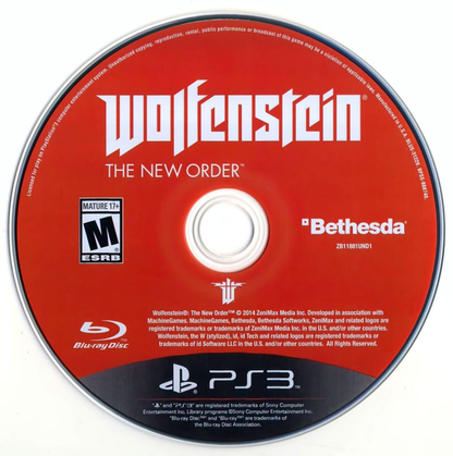 Wolfenstein: The New Order - PS3