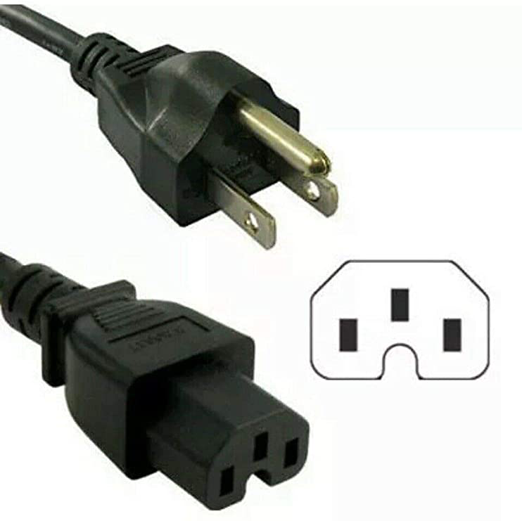 3 Prong Rainbow Power Cord - Universal