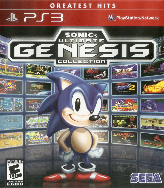 Sonic's Ultimate Genesis Collection - Greatest Hits - PS3