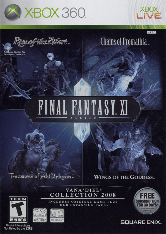 Final Fantasy XI: Online - Vana'diel Collection 2008 - Xbox 360