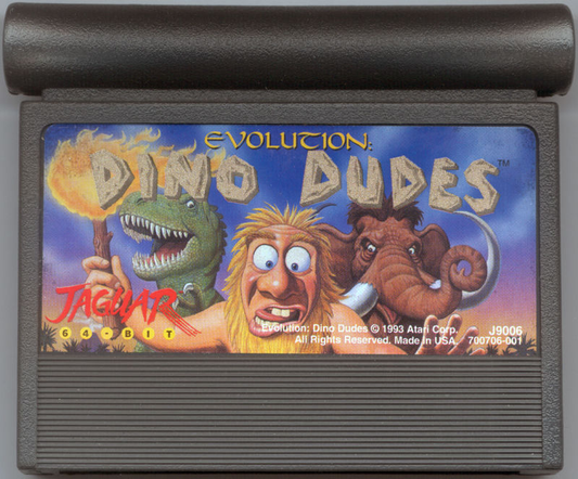 Evolution: Dino dudes - Atari Jaguar