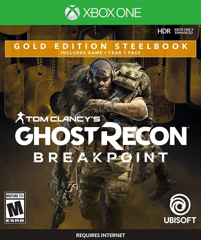 Tom Clancy's Ghost Recon: Breakpoint - Gold Edition Steelbook - Xbox One