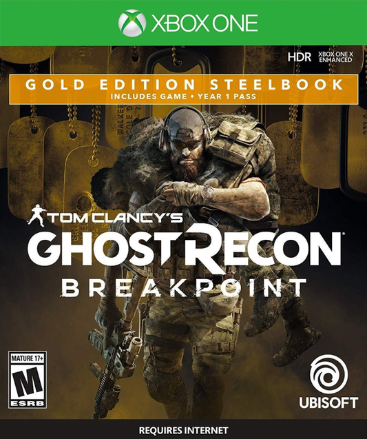 Tom Clancy's Ghost Recon: Breakpoint - Gold Edition Steelbook - Xbox One