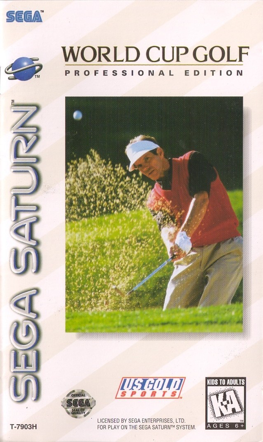 World Cup Golf: Professional Edition - Sega Saturn